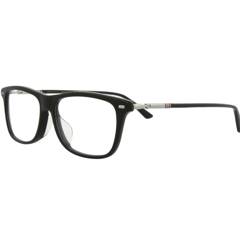 New Authentic Gucci Web GG0519O Eyeglasses
001 - Black /Ruthenium